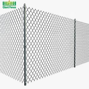 Жилой сетчатый забор, простая установка, анти-зажим, оцинкованный, с одной ручкой, 3D моделирование для одиночных поворотных ворот 3D - Product Image 6