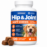 Complément alimentaire pour les hanches et les articulations des chiens, comprimés à mâcher souples, glucosamine, chondroïtine, complément nutritionnel pour animaux de compagnie, articulations, OEM ODM