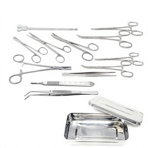 Ensembles de chirurgie de haute qualité de Pack de traumatologie médicale-Kit de suture de chirurgie mineure de base 13 pièces par KAHLU ORTHOPEDIC - Product Image 1