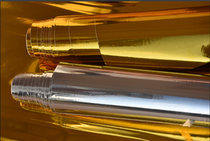 قوانغتشو مصنع قطع صفائح من الفينيل ذهبي لامع قطع الفينيل الفضة معدن علامة حروف فيلم معدنية اللون قطع الفينيل - Product Image 2