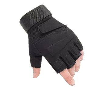 Gants tactiques unisexes en tricot et caoutchouc avec logo personnalisé, gants de sport de plein air, gants de musculation pour hommes - Product Image 1