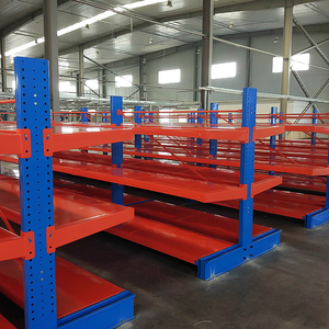 Étagères de stockage et de présentation en acier robuste pour matériaux de construction, tubes métalliques et entrepôts, avec bras de support - Product Image 3