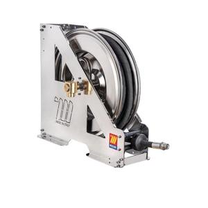 MECLUBE - 073-2402-515 Enrouleur automatique en acier inoxydable 304 aisi série hdx-550 robuste pour air-eau ø 3/4 ''15m - Product Image 1