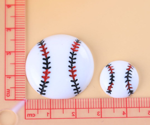 Vente en gros cabochon à dos plat en résine <span class=keywords><strong>kawaii</strong></span> tennis baseball basket football breloques nouveau design pour bracelet chaussure fabrication de bijoux - Product Image 5