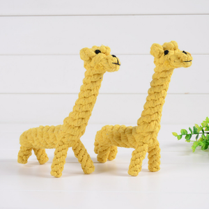 Fabbricazione all'ingrosso di alta qualità a basso prezzo corda di cotone pet giocattolo animale pet corda animale giocattolo cane masticare giocattolo - Product Image 2