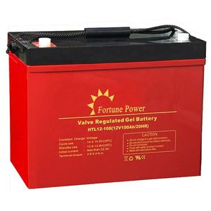 Batteria al Piombo-Acido a Ciclo Profondo Fortune Power NP100-12 per Accumulo di Energia Solare 12V 100Ah, 6000 Cicli, Durata di Progettazione 15 Anni - Product Image 4