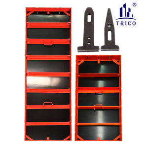 Fabricación Symons hormigón pared formas 2 pies * 8 pies marco de acero encofrado con madera contrachapada - Product Image 3