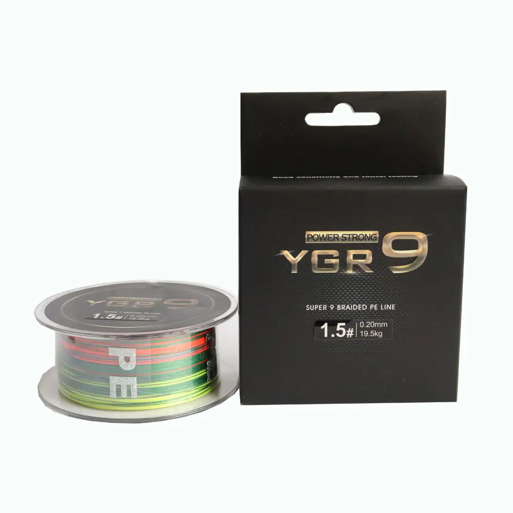 ALOTFISH High Strength PE Braided Fishing Line 9X 300M Fishing Twine