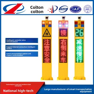 Crossroad Solar Road block Sentinel Curve Hochs icherheits-und Schutz warnsystem - Product Image 5