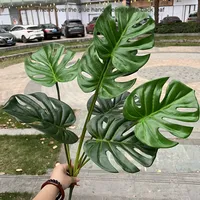 7-Head Besar Monstera phildendron daun produsen koleksi tanaman hijau untuk taman hutan hujan tanaman buatan hijau