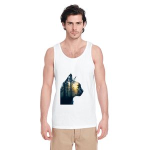 Image personnalisée ZUNI Débardeur en coton pour homme personnalisable taille XL T-Shirt Style de rue respirant capuche couleur unie broderie impression tricoté - Product Image 2