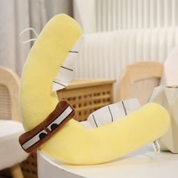 26 Bantal Boneka Monster Huruf Alfabet Kartun Karakter Boneka Isi Dakron Hadiah Ulang Tahun Anak Mainan