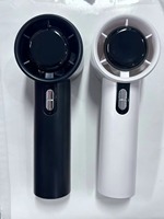 Ventilateur portable USB 2026 Pro Turbo à 100 vitesses réglables avec écran numérique LED, débit d'air et support OEM