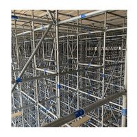 Ensembles de scène d'échafaudage Prima Modern Layher Échafaudage à anneau personnalisé multidirectionnel pour les concerts de scène d'événements portables