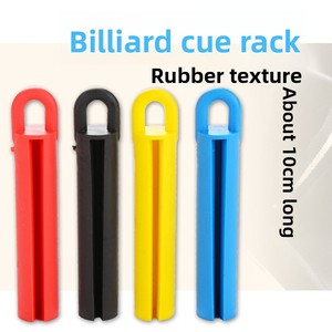 Support et porte-queues de <span class=keywords><strong>billard</strong></span> avec patins adhésifs, conception anti-flexion, suspension universelle en caoutchouc pour supports de queues (Fabriqué en Chine) - Product Image 3