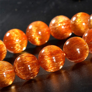 <span class=keywords><strong>Bracelet</strong></span> en cuivre naturel <span class=keywords><strong>brésilien</strong></span>, 12mm, de haute qualité, en cuivre oeil de chat en cuivre rutilé, pour hommes et femmes, cristal de richesse - Product Image 4