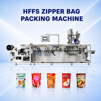 Machine d'emballage HFFS Acepack DS-180SZ pour sachets à fermeture éclair, idéale pour les granulés, bonbons, noix, café, poivre et autres produits alimentaires en usine.