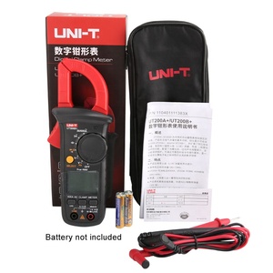 Pinza Amperimétrica Digital UNI-T UT200B+ 600V CA, Voltímetro, Amperímetro, Multímetro, Probador Eléctrico 400A - Product Image 1