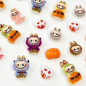 Personaje de dibujos animados de Halloween bosque elfo arte encantos líder Tribal calabaza fantasma decoraciones Diy Ballet uñas Accesorios - Product Image 4