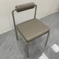 Table basse réglable en hauteur avec plateau en acier inoxydable de style industriel pour restaurant, salon ou hôtel