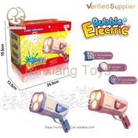 Grande machine à bulles électrique, lance-roquettes à 91 trous, jouet d'été et d'extérieur pour enfants, pistolet à bulles Bazooka pour bébés