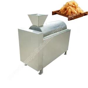 Máquina trituradora de carne automática, carne de pollo cocida, trituradora de hilo de res, trituradora de pollo, máquina trituradora de carne