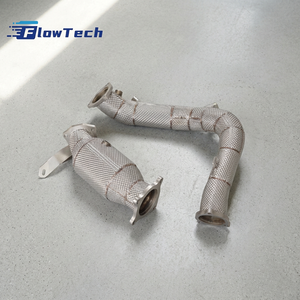 ท่อไอเสียสเตนเลส 304 แบบไหลอิสระ + ท่อหน้า GPF เหมาะสำหรับรถยนต์ Audi A4/A6/A7/Q5 2.0T B9.5 รุ่นปี 2022+ - Product Image 4