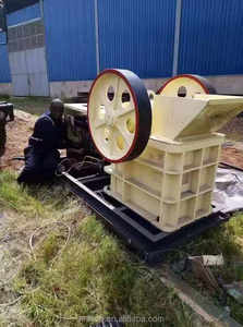 Mobiele kaakbreker met dieselmotor voor laboratorium, steenbreker, mobiele steenbreker met dieselmotor - Product Image 5