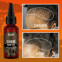 100% Huile de fenugrec biologique pour la croissance des cheveux Beurre de chebe Produit réparateur nourrissant pour les cheveux avec logo personnalisé