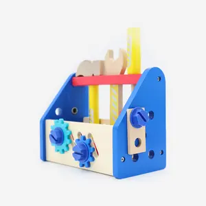 新版本便携式实木螺母工作台男女通用教育DIY玩具免费样品家用和教室