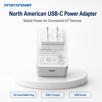 Adaptateur secteur USB-C 20W 5V 1A 1.5A 2A 2.5A 3A 3.5A, chargeur US, norme EN62368 avec certificat UL pour les appareils LOT