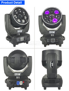 Luz Móvil Bee Eye RGBW de 7x40W con Láser y Anillo LED 3 en 1, DMX512, Beam Wash Zoom, para DJ, Club, Conciertos - Product Image 4