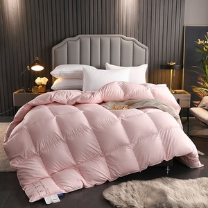 批发现代超细纤维柔软丝织绗缝白色羽绒被家用冬季保暖 - Product Image 1