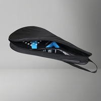 Raquette de padel légère en fibre de carbone 3K personnalisée, forme diamant, vente en gros, logo OEM, fabricant de marque privée