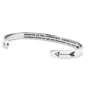 Pulsera de acero de titanio para mujer, joyería inspiradora, regalos para mamá, papá, hermana, Acción de Gracias y Navidad, transfronterizo - Product Image 2