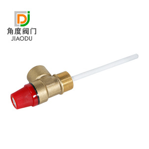 Venta Directa de Fábrica, Válvula de Seguridad Personalizable de 3/4 3BAR con Sensor de Temperatura, Válvulas Angulares - Product Image 4