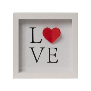 Factory Wholesale Free Sample 2 Inch Deep Shadow Box <strong>Frames</strong> with Glass <strong>8</strong> <strong>X</strong> <strong>8</strong> White Shadow Box <strong>Frames</strong> - Product Image 1
