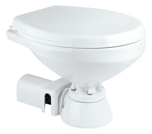 Toilette <span class=keywords><strong>chimique</strong></span> extérieure SEAFLO, taille standard et compacte, siège en plastique à fermeture douce, toilette marine électrique pour <span class=keywords><strong>bateau</strong></span> - Product Image 1