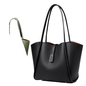 Bolso bandolera clásico y versátil para mujer elegante con cadena de cierre, diseño moderno de almohada en forma de media luna y - Product Image 4