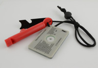 Kit de survie Bushcraft Fire Starter et Signal Mirror pour Camping Outdoor Hunting Camping