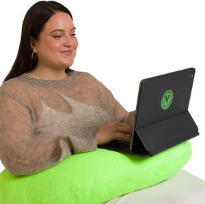 Almohada de Lectura para Jugar, Almohada Grande con <span class=keywords><strong>Brazos</strong></span>, Almohadas de Espuma Viscoelástica para Leer <span class=keywords><strong>y</strong></span> Trabajar <span class=keywords><strong>en</strong></span> la Cama - Product Image 1