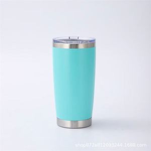Vaso Térmico de Acero Inoxidable de 20oz con Boca Ancha, Doble Pared, para Bebidas Frías y Calientes - Product Image 4