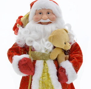 Nuevo Muñeco de Papá Noel de Tela de Lino y No Tejida de 45 cm de la Marca Rusa Haoxuan, Decoración para el Hogar con Logotipo Personalizado - Product Image 5