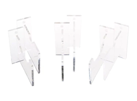 Support de Présentation Premium Personnalisable en Acrylique Transparent pour Bâtons de Baseball – Service de Découpe – Support pour Bâtons de Frappe en Frêne Série 3X – Objets de Collection Sportifs