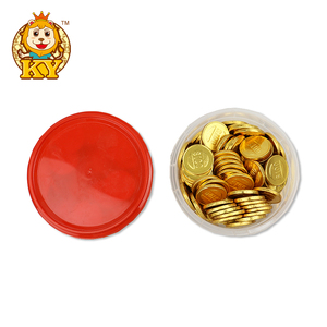 Monedas de Chocolate de Plástico con Lámina Dorada, Dulces para Niños, Marca Kingyang, Venta al Por Mayor del Fabricante Chino - Product Image 3
