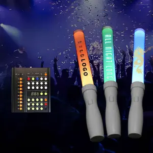 2024 Wereldtournee Muziekfestival Dmx Afstandsbediening Glow Stick Bedrijf Jaarlijkse Bijeenkomst Glow Stick Rekwisieten