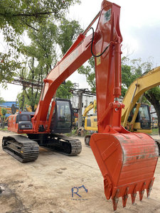 Excavatrice sur chenilles Hitachi ZX200 d'occasion, 20 tonnes, d'origine japonaise, moteur ISUZU, modèle 2024, 1 an d'assistance après-vente, excellent état - Product Image 4
