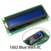 Módulo LCD1602 LCD1604 LCD2004, Pantalla Azul IIC/I2C 1602 1604 2004 12864B para Arduino LCD UNO R3 Mega2560, Pantalla Verde