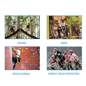 เข็มขัดนิรภัยสำหรับใช้ในการช่วยเหลือเด็กสายรัดร่างกายป้องกันการตกสำหรับปีนขึ้นไปกลางแจ้งแข็งแรงทนทาน - Product Image 5