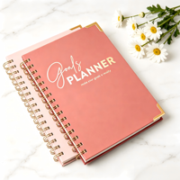 Fabricante de Cuadernos Personalizados de Alta Calidad, Agenda Diaria con Cubierta de Tela Espiralada, Diario Planificador para Uso en Oficina o como Regalo